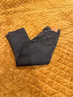 Levi's Black Women's Straight-Leg Jeans